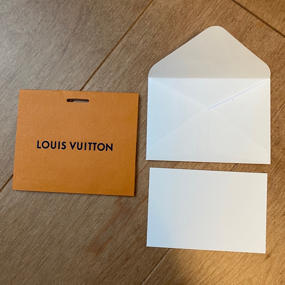 Louis Vuitton greeting note #2